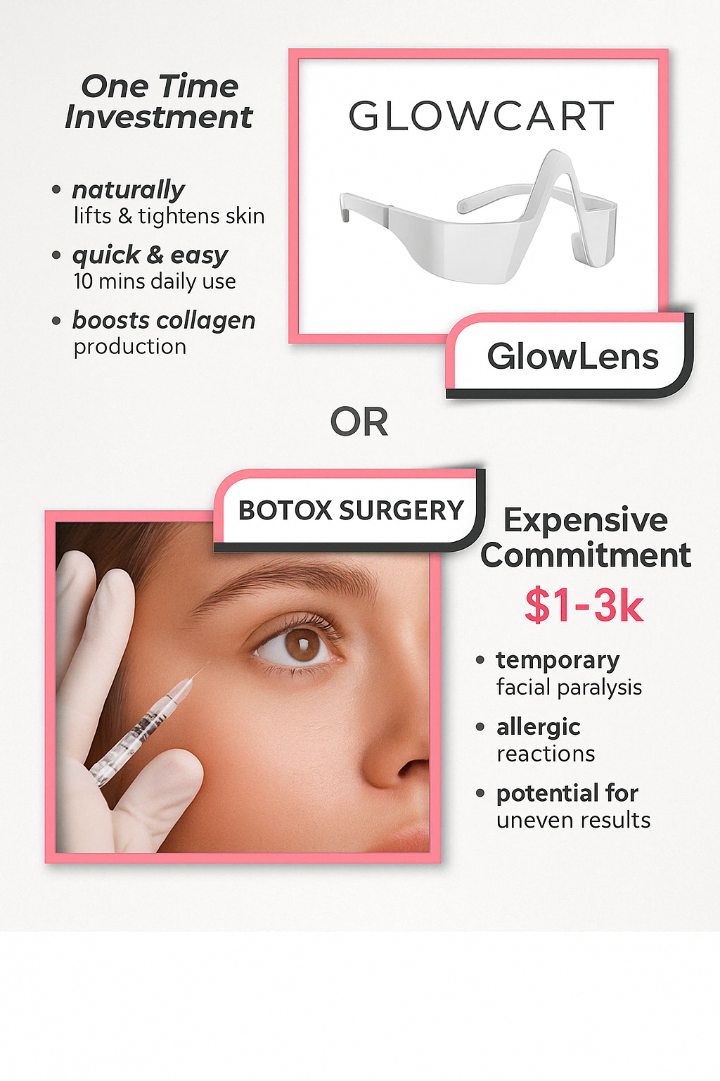 GlowLens™ Under-Eye Red Light Therapy