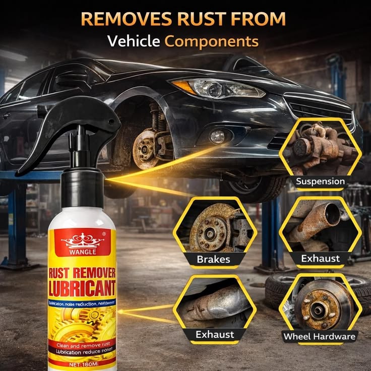 Rust Remover Lubricant 100 ml Pack of 4